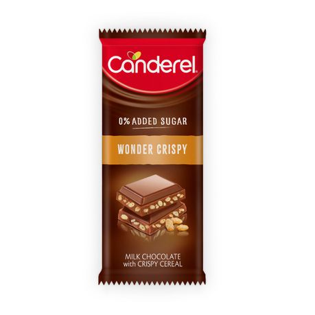 Canderel Chocolate Slab - Wonder Crispy - 100g