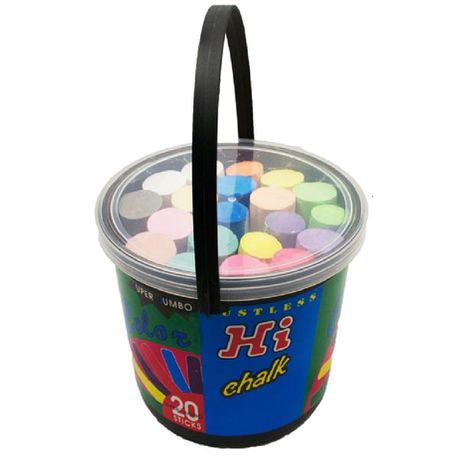 Hi Chalk, Super Jumbo Dustless Colour Chalk