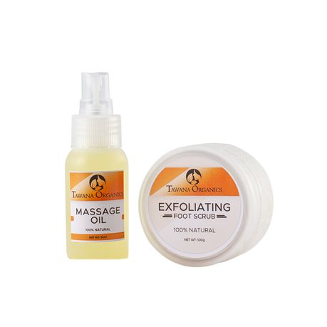 Tawana Organics Exfoliating Foot Scrub - Set Buy Online in Zimbabwe thedailysale.shop