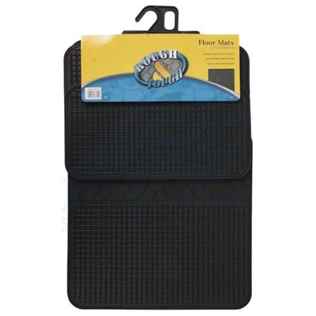 Rubber Mat H Duty Set Black 4 Pieces Buy Online in Zimbabwe thedailysale.shop