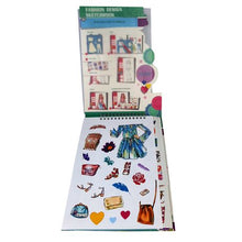 Load image into Gallery viewer, Fashion Design Sketchbook Blooming Creativity - Children&#39;s Sketch Pad
