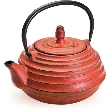 Ibili - Oriental Cast Iron Tetsubin Teapot With Infuser, Ceylon, 700ml