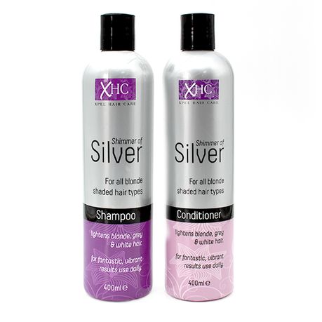 Xpel Shimmer Of Silver Purple Shampoo & Conditioner Pack - 400ml Buy Online in Zimbabwe thedailysale.shop