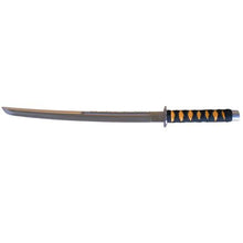 Load image into Gallery viewer, Samurai Jagged Short  Sharpened Katana Sword Stainless Steel Blade - 69 cm
