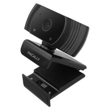 Load image into Gallery viewer, MACALLY Full HD 1080P USB-A webcam with TRIPOD - Black
