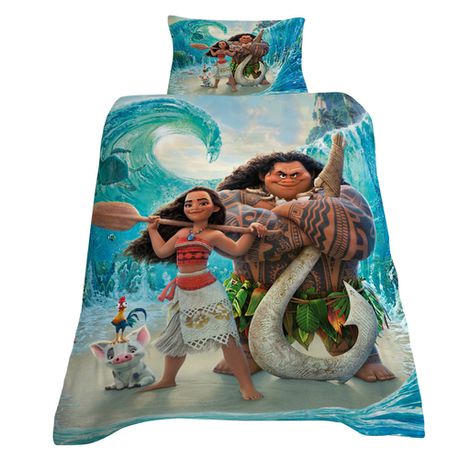 Moana 3D Printed Single Bed Duvet Cover Set Buy Online in Zimbabwe thedailysale.shop