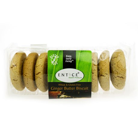 Entice Ginger Biscuits - Gluten-Free Butter Biscuit 200g