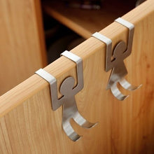 Load image into Gallery viewer, Door Hooks - 2 x Stainless Steel
