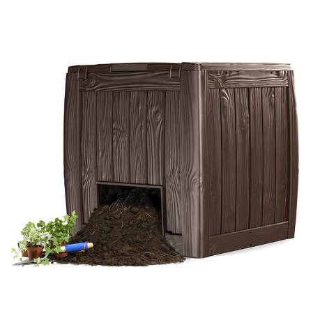 Keter Deco Composter 340L Buy Online in Zimbabwe thedailysale.shop