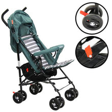 Load image into Gallery viewer, Nuovo Jet Lite Stroller - Green
