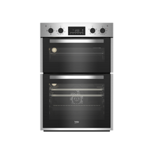 Load image into Gallery viewer, Beko 60cm Built-In Double Oven Inox
