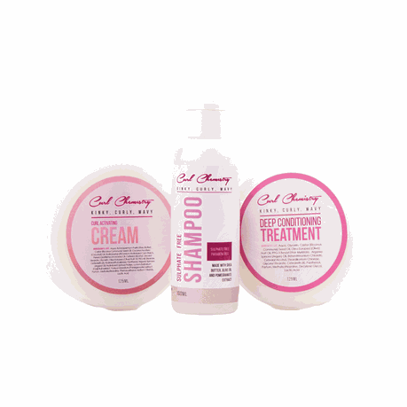 Curl Chemistry Pomegranate Sample Set