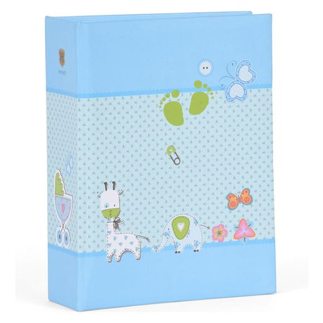 Henzo - Baby Moments 100 Slip-in Photo Album | Blue Buy Online in Zimbabwe thedailysale.shop