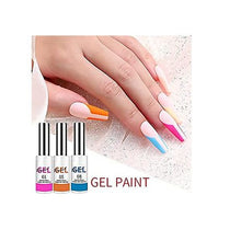 Load image into Gallery viewer, Line Art Drawing UV Gel Polish Set
