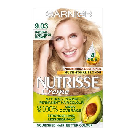 Garnier Nutrisse 9.03 Natural Light Beige Blonde Buy Online in Zimbabwe thedailysale.shop