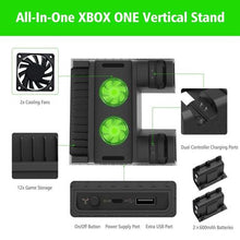 Load image into Gallery viewer, Dobe - Xbox One Multifunction Cooling and Charging Station
