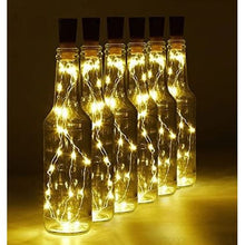 Load image into Gallery viewer, LED Wine Bottle Cork Lights x2
