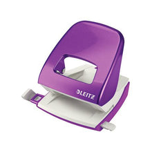 Load image into Gallery viewer, Leitz: Wow Office 2 Hole Metal Punch - Purple
