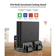 Load image into Gallery viewer, Dobe PS4 Multifunctional Cooling Stand
