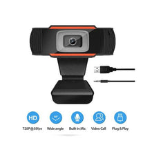 Load image into Gallery viewer, HD Digital USB 2.0 Digital Webcam with Built-In Microphone
