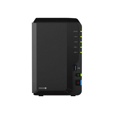 Synology DS220+ 2 Bay Tower NAS, Barebone Buy Online in Zimbabwe thedailysale.shop