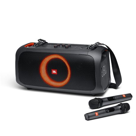 JBL PartyBox On-The-Go Portable Party Speaker with Mic Buy Online in Zimbabwe thedailysale.shop