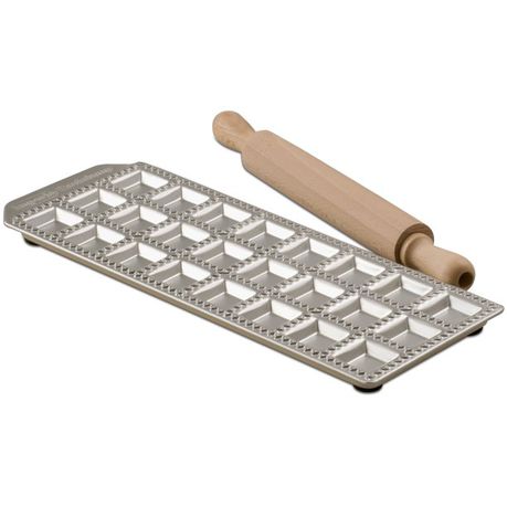 Imperia Italian Ravioli Tray Twenty Four Hole and Rolling Pin Buy Online in Zimbabwe thedailysale.shop