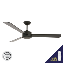 Load image into Gallery viewer, Zebbies Lighting - Francolin - Black 35W DC Motor Ceiling Fan With No Light
