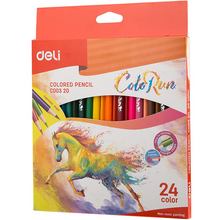 Load image into Gallery viewer, Colorun Wooden Coloured Pencils - Set of 24 - C00320
