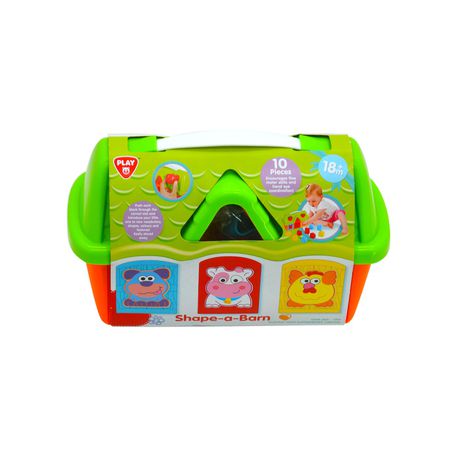 PlayGo Barn Shape Sorter