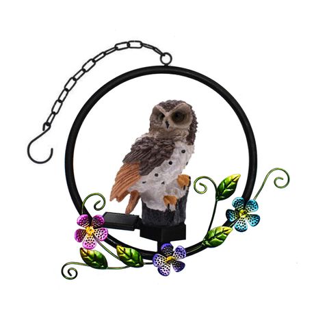 Outdoor Solar Wind Chime Light, Garden Light, Garden Decoration –Brown Owl Buy Online in Zimbabwe thedailysale.shop