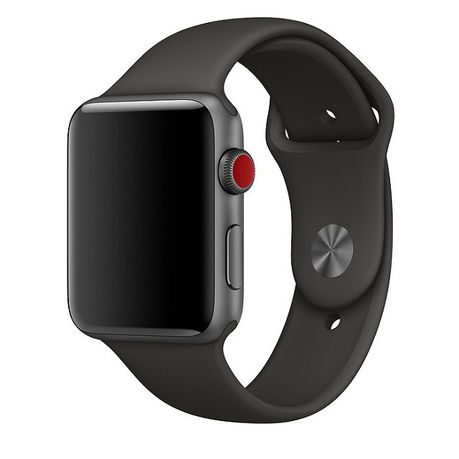 GetGo 38/40mm Silicon Sport Strap for Apple Watch - Matte Grey Buy Online in Zimbabwe thedailysale.shop