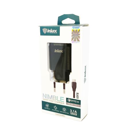 QC 3.0 Phone charger with Type C Cable Buy Online in Zimbabwe thedailysale.shop