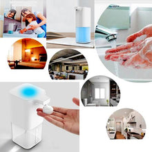 Load image into Gallery viewer, Rechargeable Touchless Electric Auto Foaming Hand Washing Soap Dispenser
