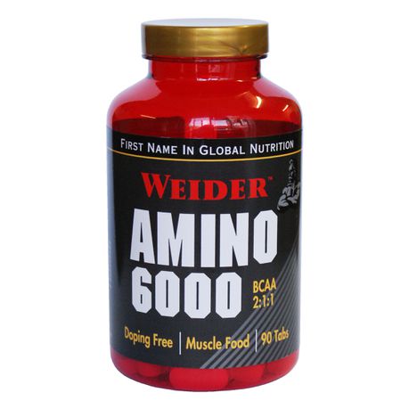 Weider Amino 6000 Tablets - 90's