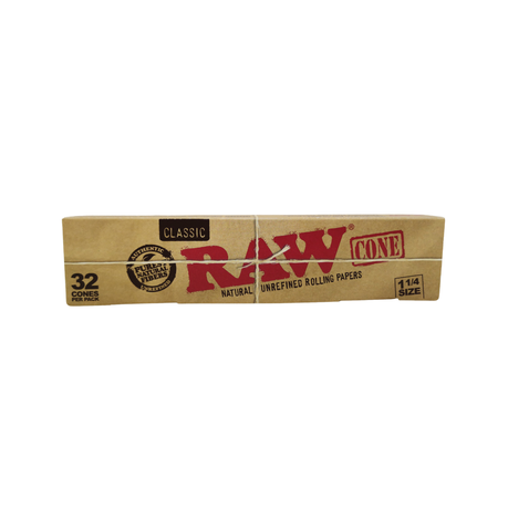 RAW Classic One & One Quarter Cones - 32/Box Buy Online in Zimbabwe thedailysale.shop