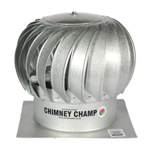 Load image into Gallery viewer, Windmaster Chimney Champ (300mm) Zincalume Extractor Fan
