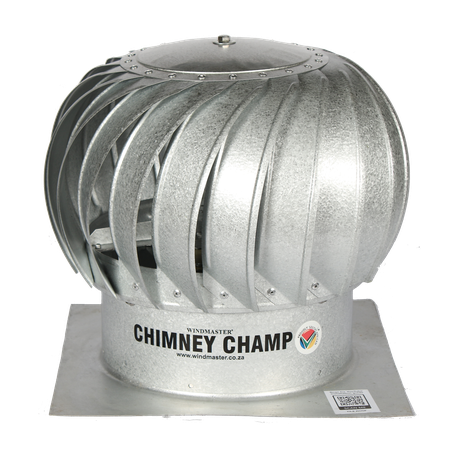 Windmaster Chimney Champ (300mm) Zincalume Extractor Fan