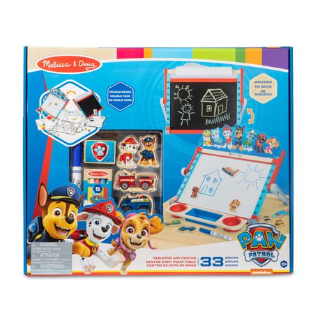 Melissa & Doug Paw Patrol Tabletop Art Center Buy Online in Zimbabwe thedailysale.shop