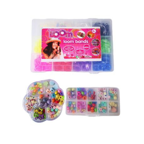 Loom Bands & Beads Activity 1200 pc Set - Jewelry DIY Activity  Set Buy Online in Zimbabwe thedailysale.shop