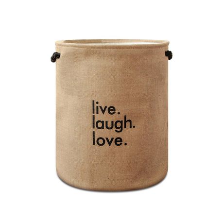 Laundry Basket Live-Laugh-Love Buy Online in Zimbabwe thedailysale.shop