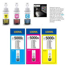 Load image into Gallery viewer, Brother BTD60/BT5000 Ink Bottle Multipack (/M/C/Y) Compatible
