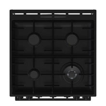 Load image into Gallery viewer, Hisense-600mm 4 Burner Gas/Electric Stove-Black
