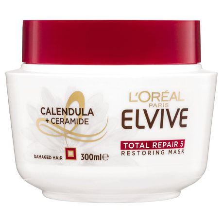 LOreal Elvive Total Repair 5 - Hair Mask 300ml Buy Online in Zimbabwe thedailysale.shop