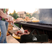 Load image into Gallery viewer, LMA Stainless Steel 3 Piece Braai Master Utensil Set in Carry Bag
