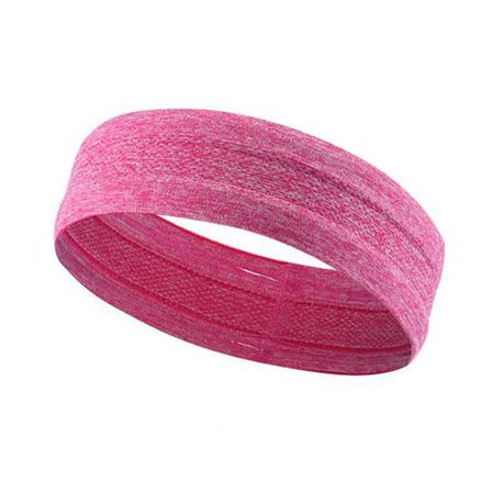 Sports Breathable Non-Slip Workout Headband Sweatband - Pink