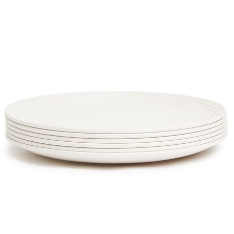 George & Mason - Bamboo Fibre Side Plate - White