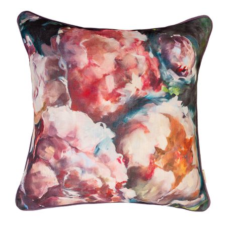 Jumarie From The Heart Large Peonies 50x50 Floral Scatter Cushion Cover Buy Online in Zimbabwe thedailysale.shop