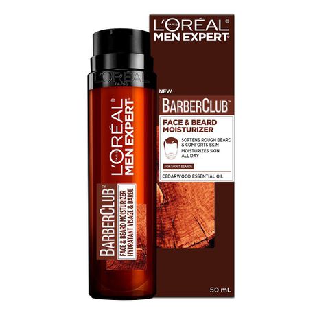 LOreal Men Expert Barber Club - Short Beard & Face Moisturiser 50ml Buy Online in Zimbabwe thedailysale.shop