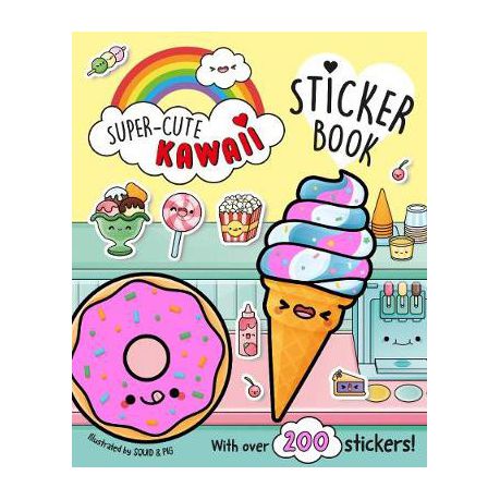 Super-Cute Kawaii Sticker Book Buy Online in Zimbabwe thedailysale.shop